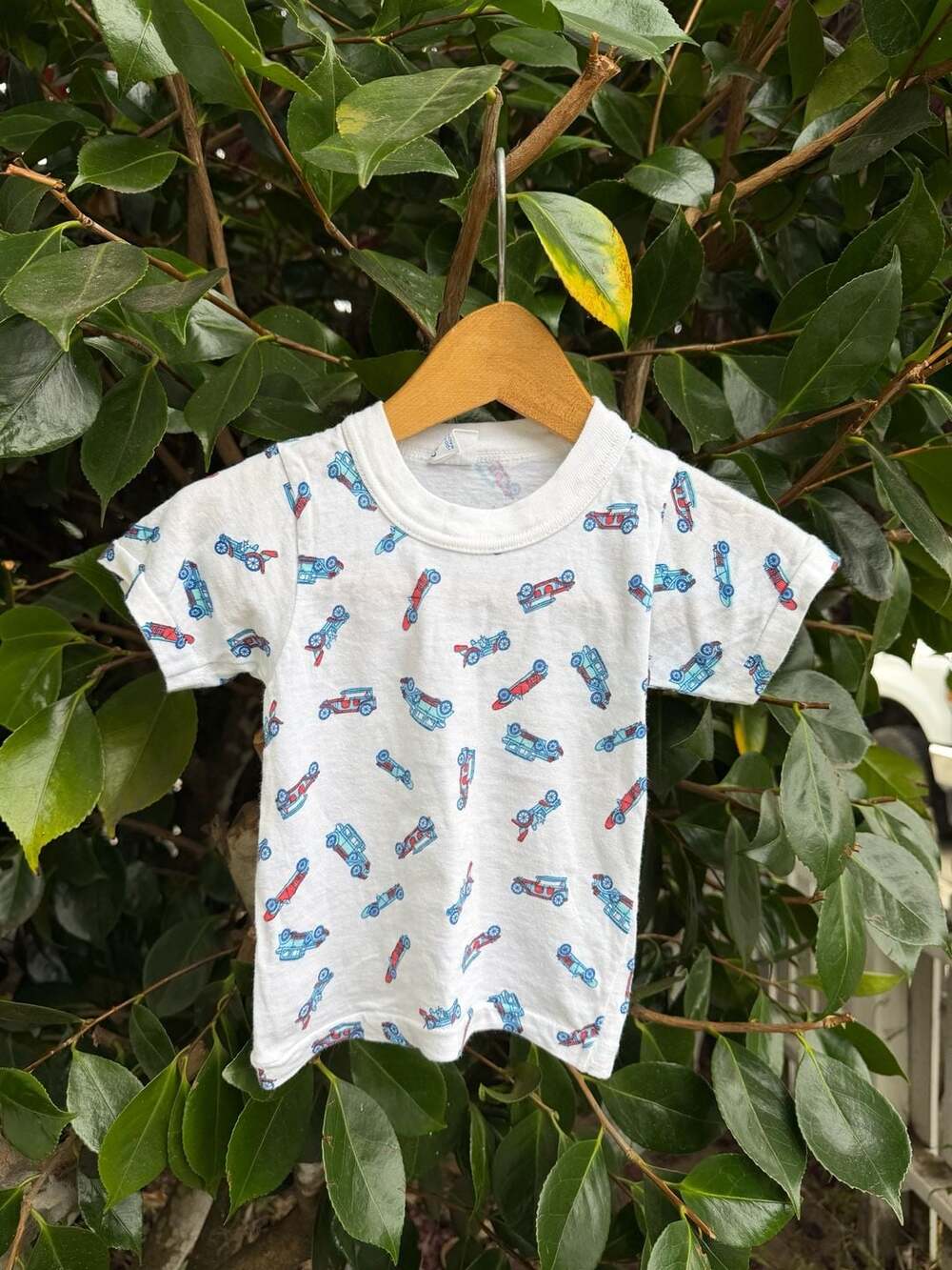 Vintage Carter’s AOP Car Print Short Sleeve T-Shirt